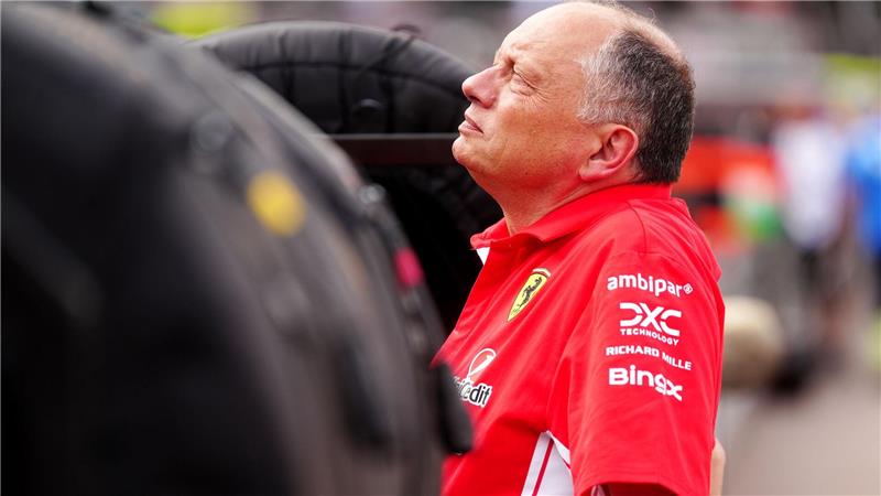 Wunderjunge nicht zu stoppen: Antonelli magisch in Monaco Ferrari-Teamchef Frédéric Vasseur muss in einer Klinik behandelt werden.
