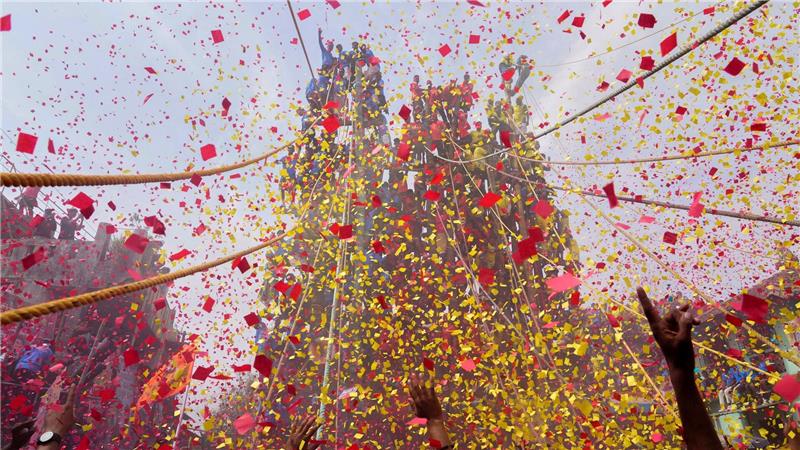 Fest zu Ehren der Göttin Raiba Devi in Indien