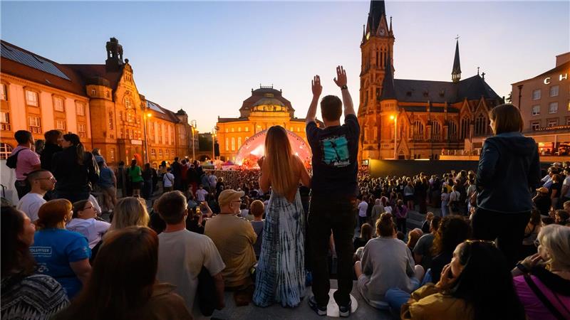 Kulturhauptstadt ade - Was bleibt von Chemnitz 2025? Festivals wie das „Kosmos“ waren Publikumsmagnete im Kulturhauptstadtjahr (Archivbild)