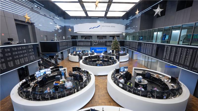 Festtagsstimmung an der Frankfurter Börse: Der Dax knackt die nächste Tausendermarke. (Archivbild)
