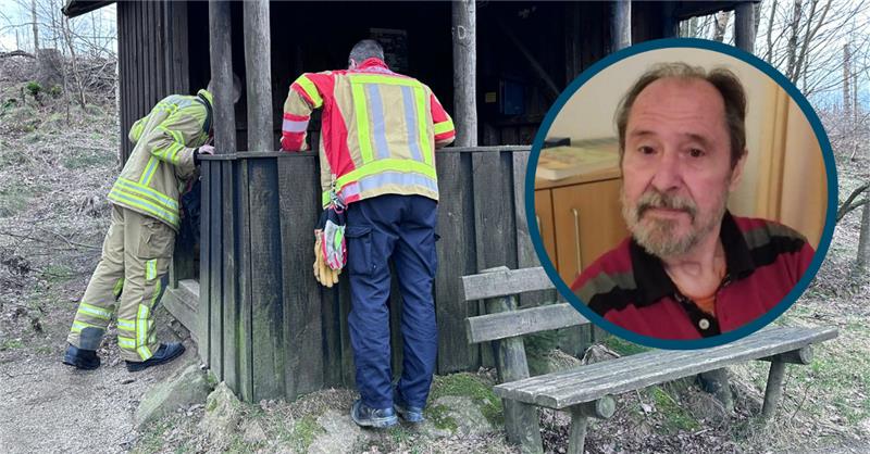 Vermisster Ralph Starke: Suche nach der Nadel im Heuhaufen Feuerwehrkräfte suchen im Wald nach dem Vermissten Ralph Ulrich Starke. Foto: Schlegel, Privat