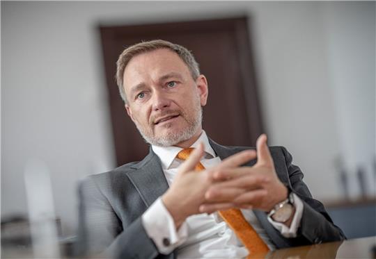 Finanzminister Christian Lindner äußert sich zum Bundeshaushalt 2028.