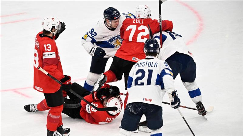 Finnland und die Schweiz lieferten sich ein packendes WM-Finale.