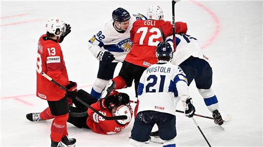 Finnland und die Schweiz lieferten sich ein packendes WM-Finale.