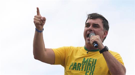 Flávio Bolsonaro ist ins Visier der Justiz geraten. (Archivbild)