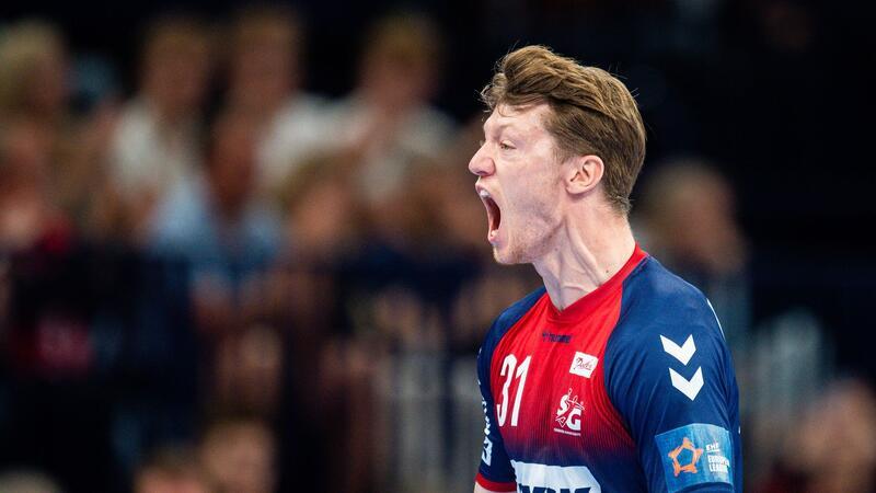 Füchse und Flensburg erreichen Finale der European League Flensburgs Emil Jakobsen war mit elf Toren der beste Werfer im Halbfinale gegen Bukarest.