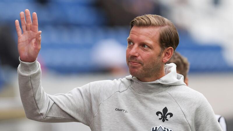 Florian Kohfeldt gab sein Debüt als Trainer von Darmstadt 98.