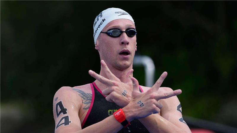 Bilder des Tages Florian Wellbrock gewinnt sein drittes Gold bei der Schwimm-Weltmeisterschaft in Singapur.