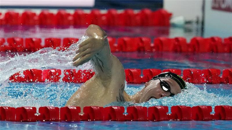 Wartender Wellbrock gewinnt erneut Silber bei Kurzbahn-WM Florian Wellbrock schwimmt über 800 Meter zu WM-Silber.