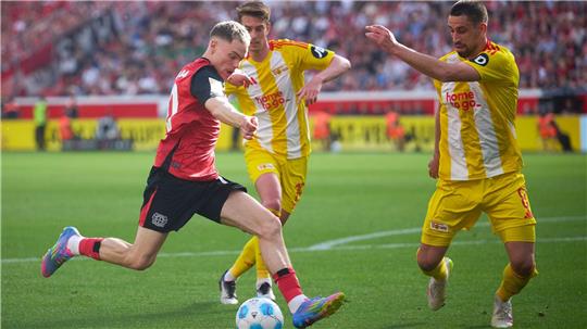 Florian Wirtz feierte fünf Wochen nach seiner Verletzung sein Comeback. 