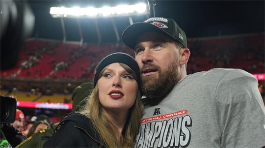 Football-Profi Travis Kelce (36) hat über seine Hochzeit mit Popstar Taylor Swift (36) gesprochen. (Archivbild)