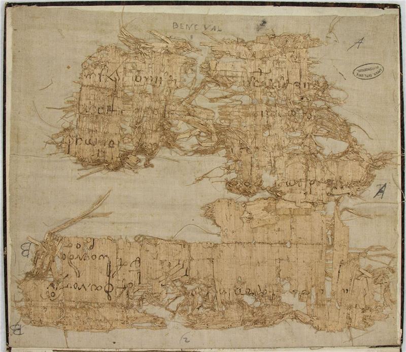 Forscher haben ein Stück Papyrus einem über Tausend Jahre alten Dokument von Papst Stephan V. zugeordnet.