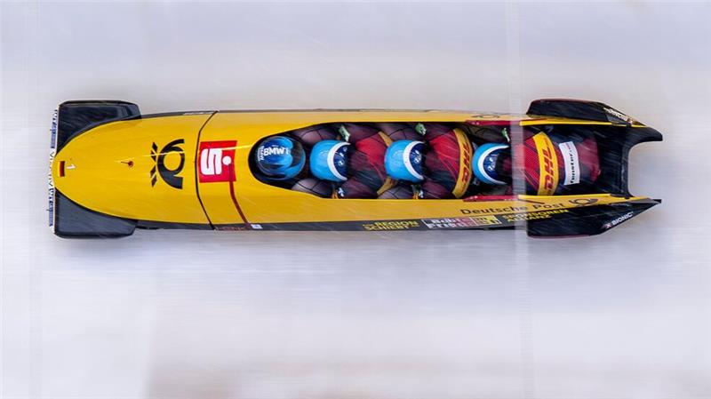 Nach Sturz-Stopp: Friedrich nur Zweiter im Viererbob Francesco Friedrich kam im Viererbob beim Weltcup in Winterberg auf Rang zwei.