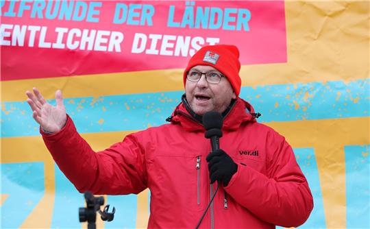 Frank Werneke ist Bundesvorsitzender der Gewerkschaft Verdi.