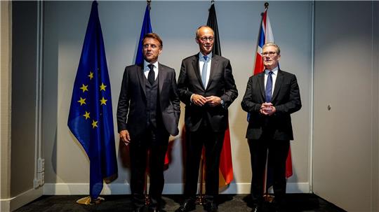 Frankreich, Deutschland und Großbritannien waren als E3 bei den Ukraine-Verhandlungen zuletzt nur an der Seitenlinie.