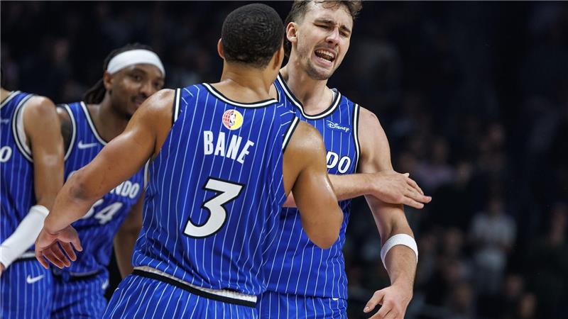 Franz Wagner (r) sorgte am Ende für die entscheidenden Punkte.