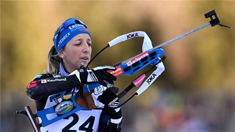 Franziska Preuß gilt als sichere Schützin. (Archivbild)