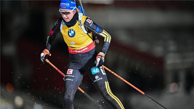 Franziska Preuß hofft nach ihrem verkorksten Saisonstart auf bessere Rennen in Hochfilzen.