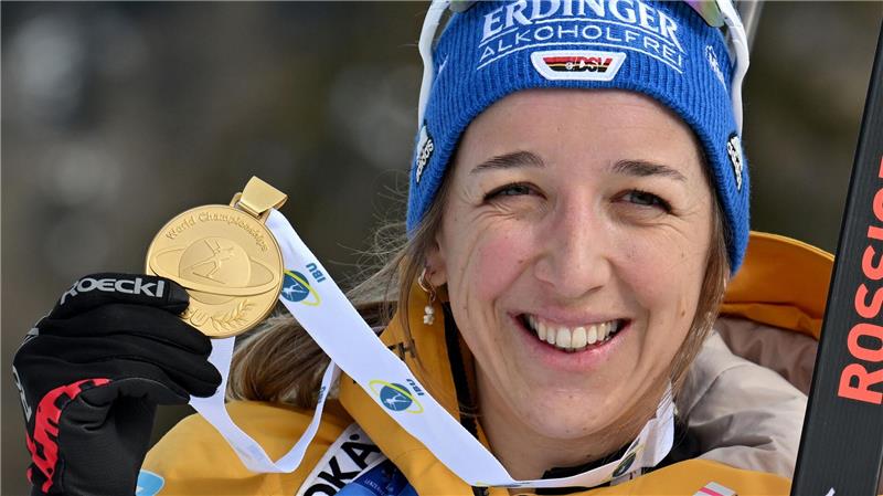 Franziska Preuß ist aktuelle Weltmeisterin in der Verfolgung. (Archivbild)