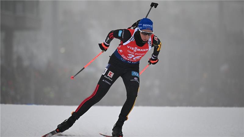 Franziska Preuß war in Oberhof beste Deutsche.