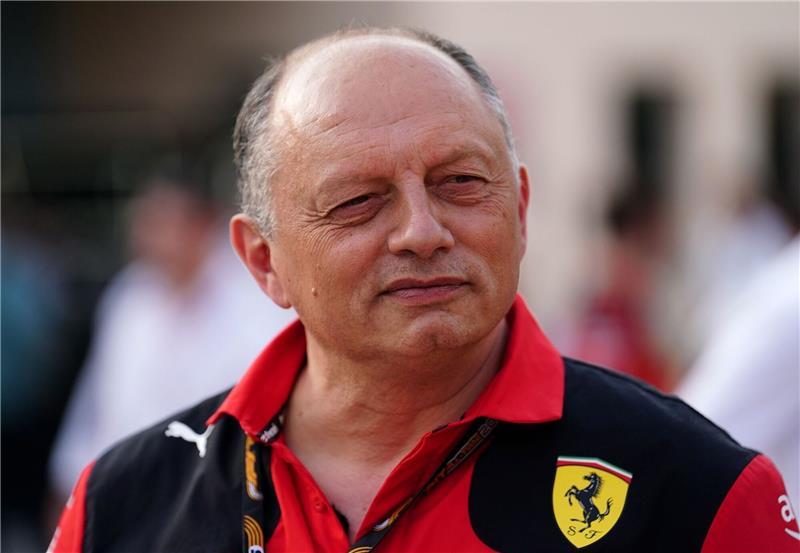Ferrari für Teamchef Vasseur wie Wimbledon für Tennisszene Frederic Vasseur ist der neue Ferrari-Teamchef.