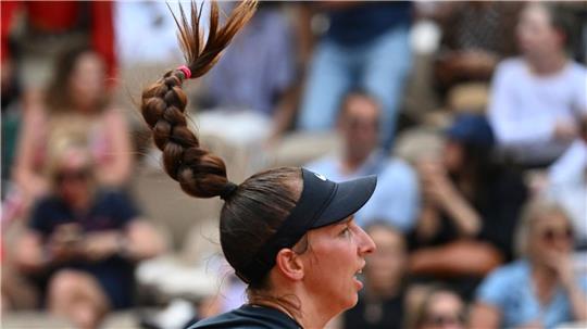 French Open - Tamara Korpatsch gegen Switolina in Aktion