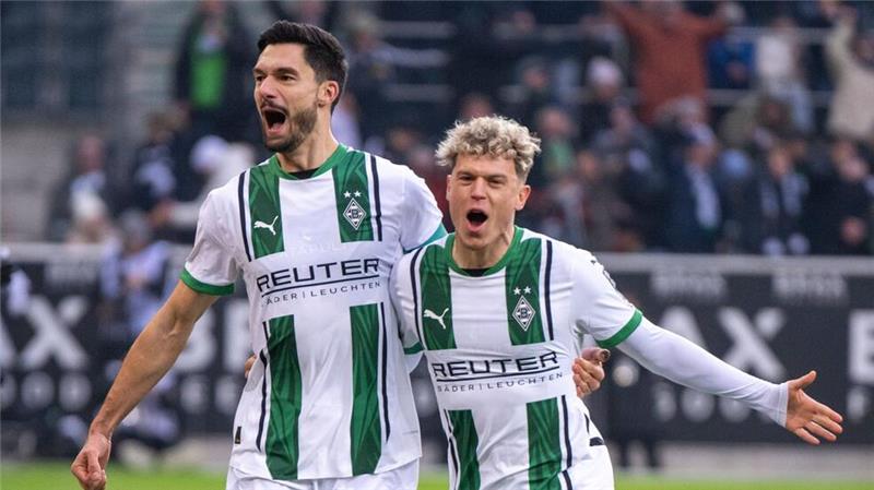 Aufsteiger Kiel beim 1:4 in Gladbach überfordert Freude bei den Gladbacher Torschützen.