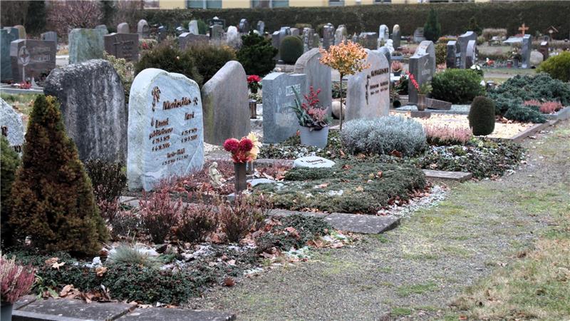 Tod ohne Angehörige – Wer trägt die Bestattungskosten? Gräberreihe