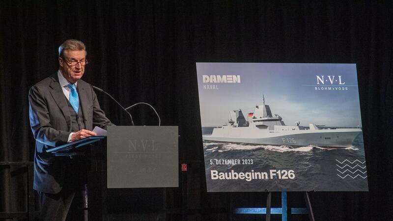 Friedrich Lürßen, Gesellschafter der Unternehmensgruppe Lürssen.