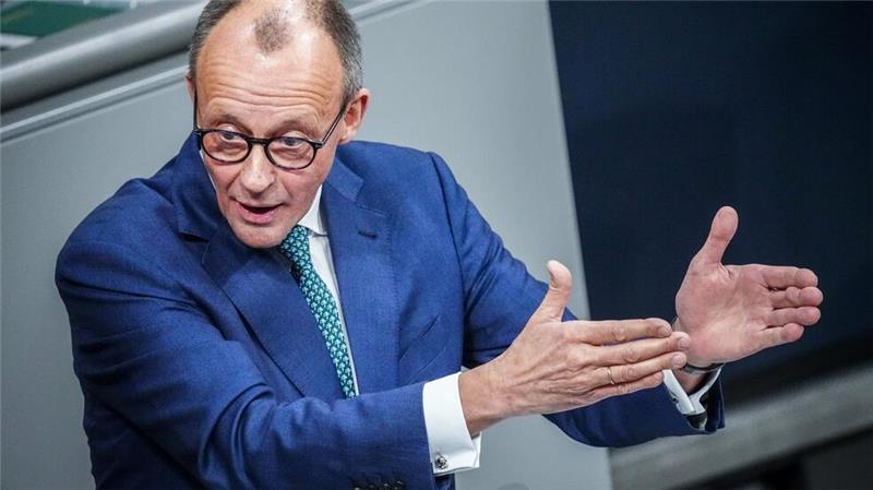 Merz setzt Grenzen für Gespräche mit Wagenknechts Bündnis Friedrich Merz zieht für Gespräche mit dem BSW Grenzen. (Archivfoto)