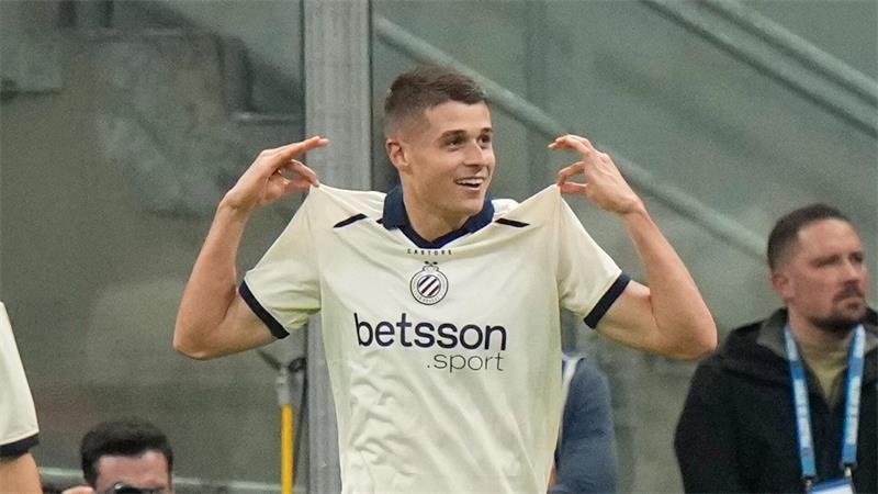 Früher Hannover, jetzt FC Brügge: Stürmer Nicolo Tresoldi.