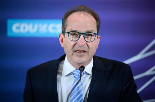 «Frühzeitige Diskussion nutzt nur der Ampel»: Alexander Dobrindt.