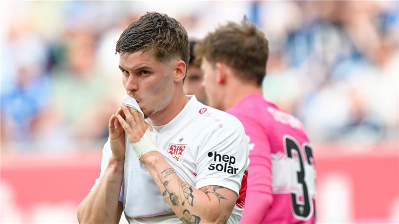 Frust bei Ramon Hendriks und beimv VfB Stuttgart. 