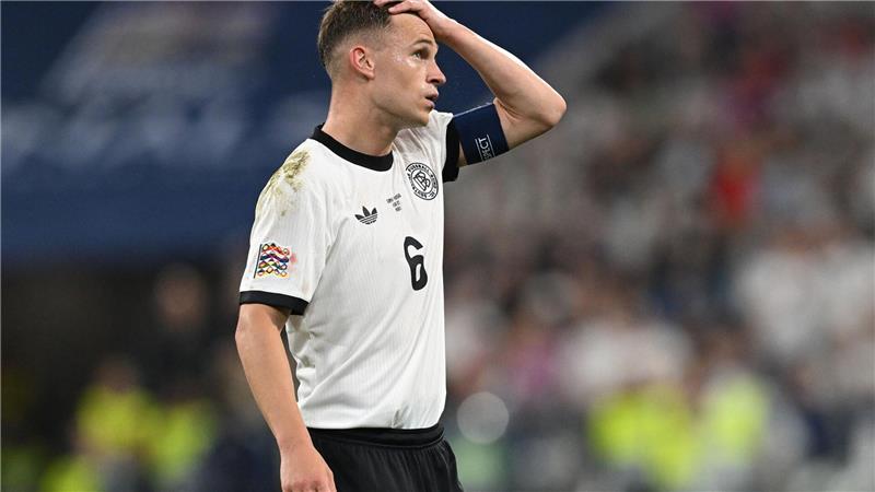 Titel futsch: Kimmichs wahre Worte nach dem Wirkungstreffer Frust statt Finale: Joshua Kimmich nach seinem 100. Länderspiel.