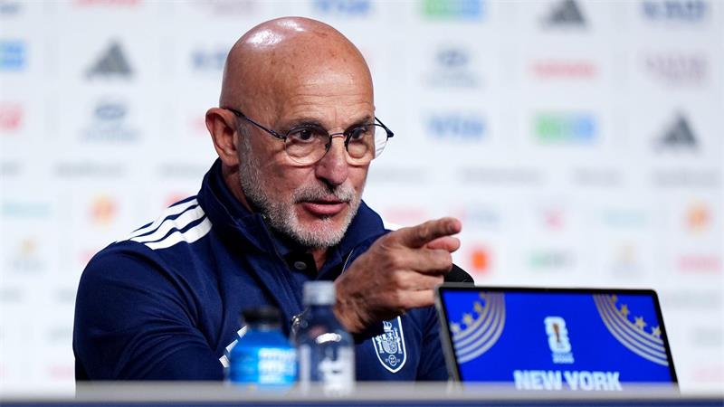 Das war die WM-Nacht: Trumps WM-Lob, Yamal fit für Finale Führte Spanien ins WM-Finale: Trainer Luis de la Fuente.