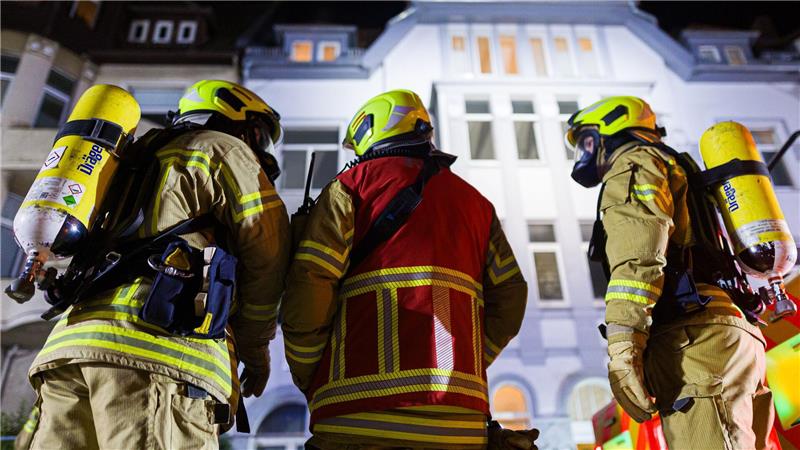Fünf Personen wurden bei dem Brand verletzt. 