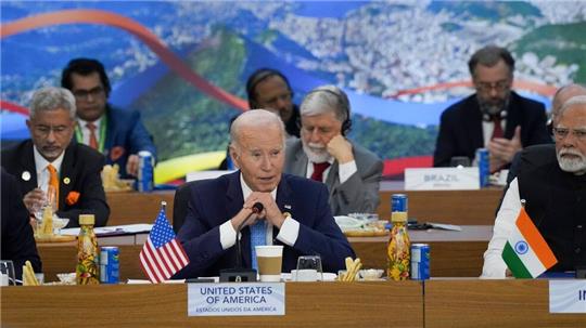 Für Biden dürfte der G20 in Rio der letzte große Gipfel als US-Präsident sein. 