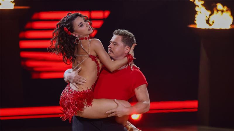 Für Gustav Schäfer und seine Partnerin Anastasia Maruster hat es sich bei „Let’s Dance“ ausgetanzt. (Archivbild)