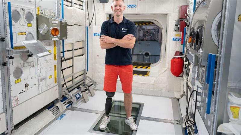 „Parastronaut“ erhält grünes Licht für Flug zur Raumstation Für John McFall geht es bei dem Weltraum-Projekt um deutlich mehr als ihn selbst. (Archivbild)