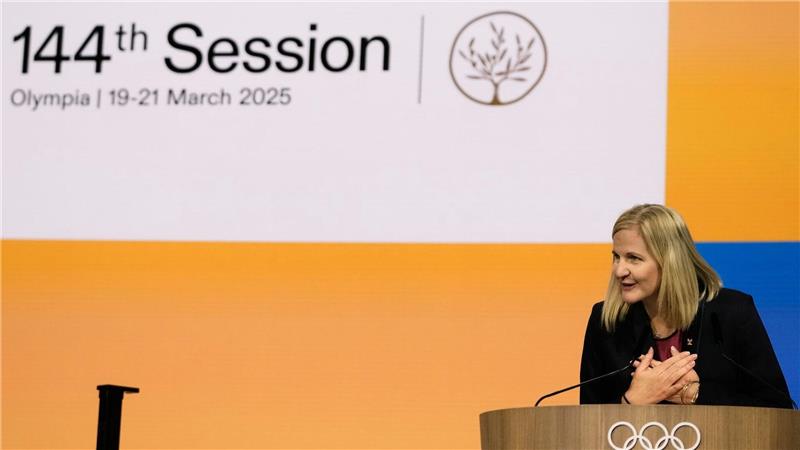 Neue IOC-Chefin will Trump die Stirn bieten Für Kirsty Coventry