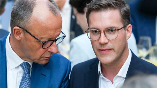 Für Merz und Hagel dürfte die Wahl in Baden-Württemberg eine Enttäuschung sein. 