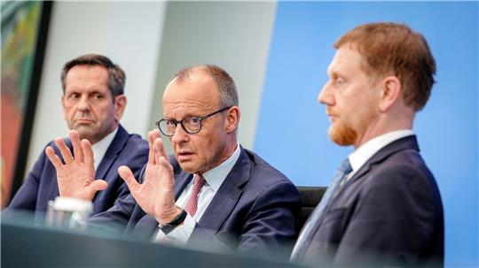 Für Merz war es die erste Ministerpräsidentenkonferenz. 