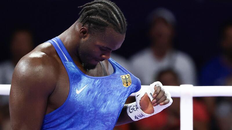 Bronze sicher, Gold möglich: Tiafack boxt sich zur Medaille Für Nelvie Tiafack ist nach seinem Sieg nun sogar Olympia-Gold möglich.