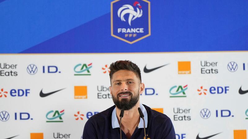 Frankreich sucht den Mbappé-Ersatz Für Olivier Giroud als Mbappé-Ersatz spricht viel.