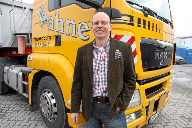 Für die Hahne-Gruppe in Vienenburg mit Spedition und Logistik hat der Mindestlohn laut Geschäftsführer Detlef Hahne keine Auswirkungen.  Foto: Kühlewind
