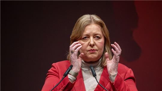 Für die Parteichefin ist der Juso-Kongress kein reiner Wohlfühl-Termin. 