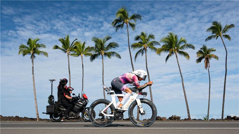 Für die Schönheit der Insel blieb den Athletinnen keine Zeit. 
