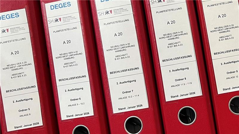 Für einen weiteren Abschnitt der A20 gibt es nun einen Planfeststellungsbeschluss.