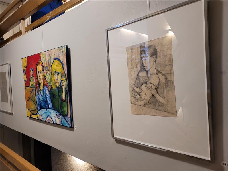 Neue Ausstellung in Bad Harzburger Rathaus-Galerie Für seine Werke bedient sich der Künstler unterschiedlicher Techniken. Foto: Exner