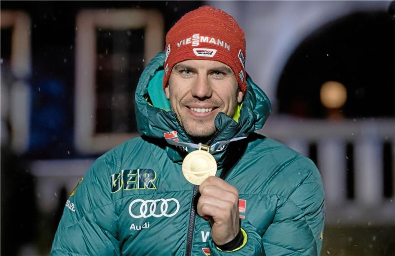 Für viele das wahre Meisterstück: Arnd Peiffer wird im schwedischen Östersund 2019 Weltmeister im Einzel.